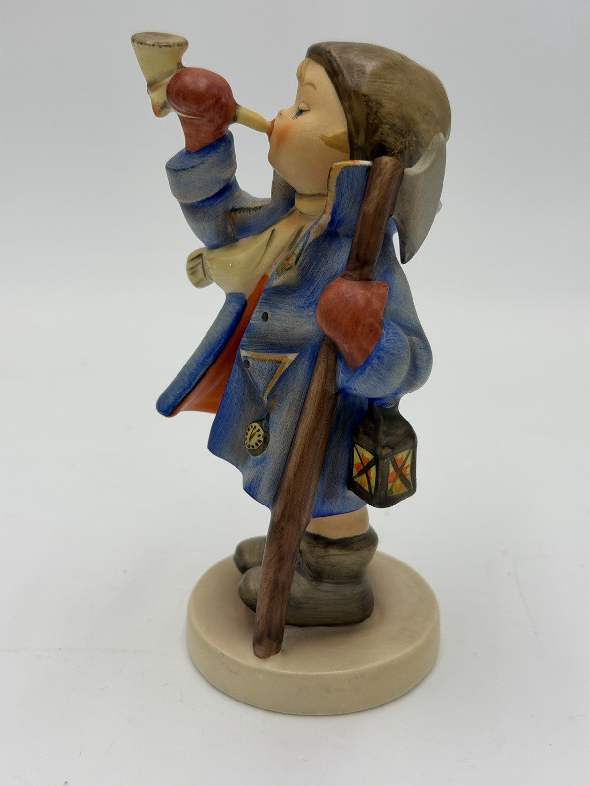 Goebel Hummel Hear Ye Hear Ye 5" Boy with Horn W.Germany 15/0