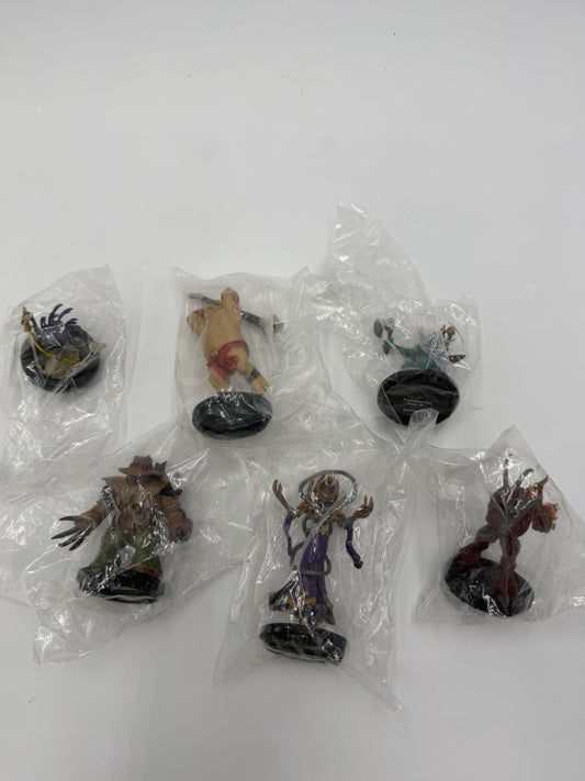 World of Warcraft Lot of Miniatures WoW sealed Miniatures Set 6 PCs