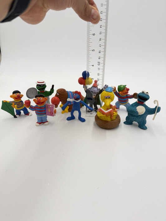 Vintage 1970’ Sesame Street PVC Applause Toys Figurines Set