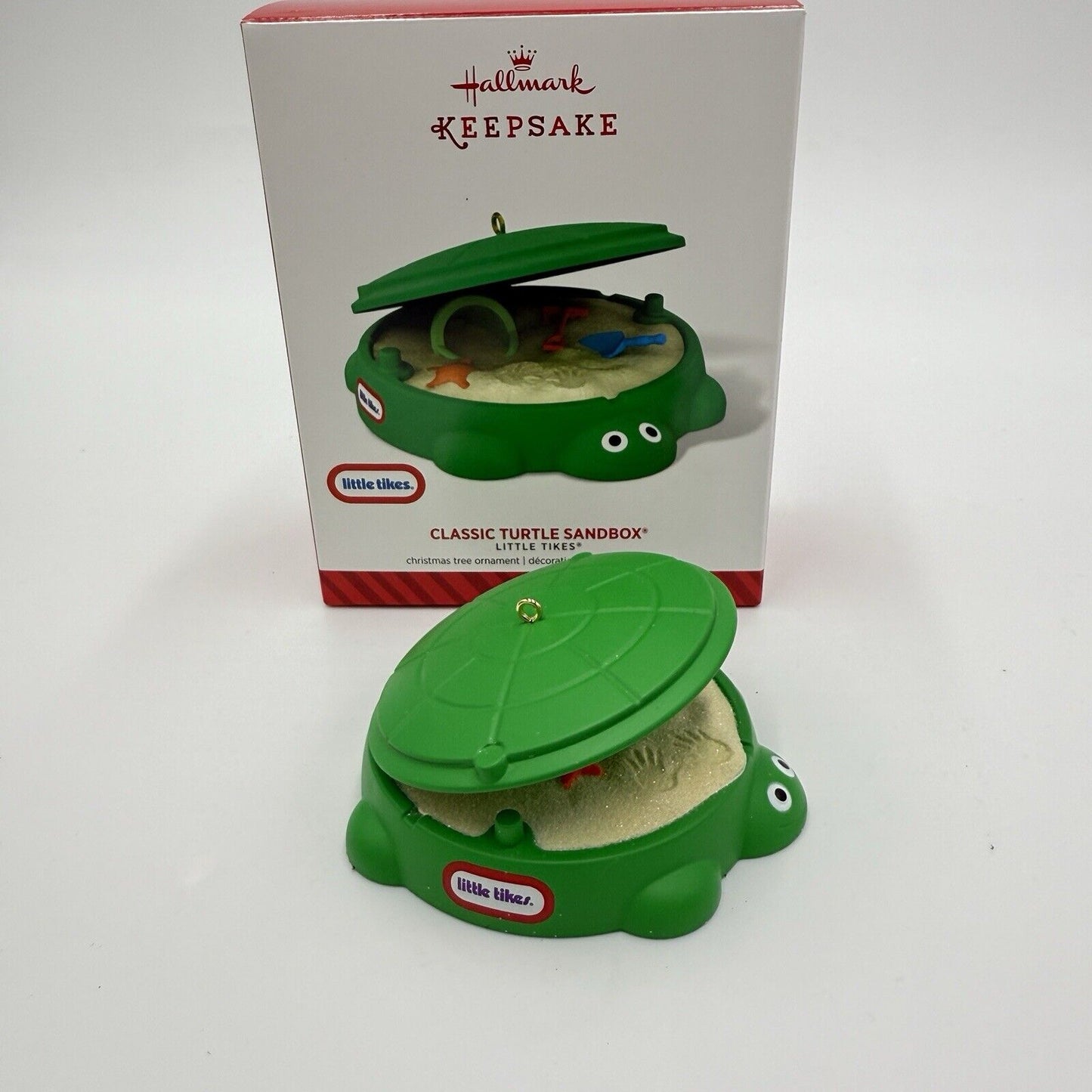 Hallmark Keepsake Ornament Little Tikes Classic Turtle Sandbox Christmas