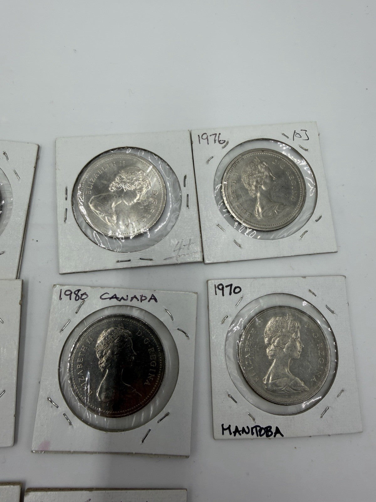 Canadian $1 Commemorative coins Lot 1970,1971,1975,1976 1980 Lot 20 PCs