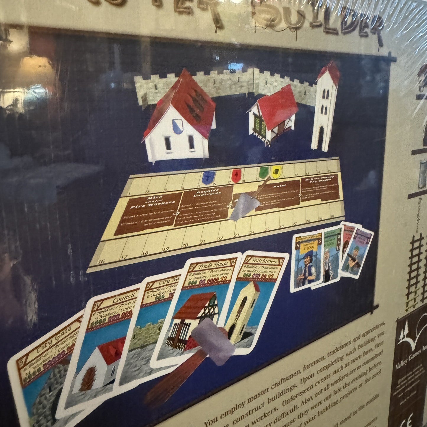 Valley Games Master Builder Board Game 2008 2-4 Players Walfgang Kramer Building