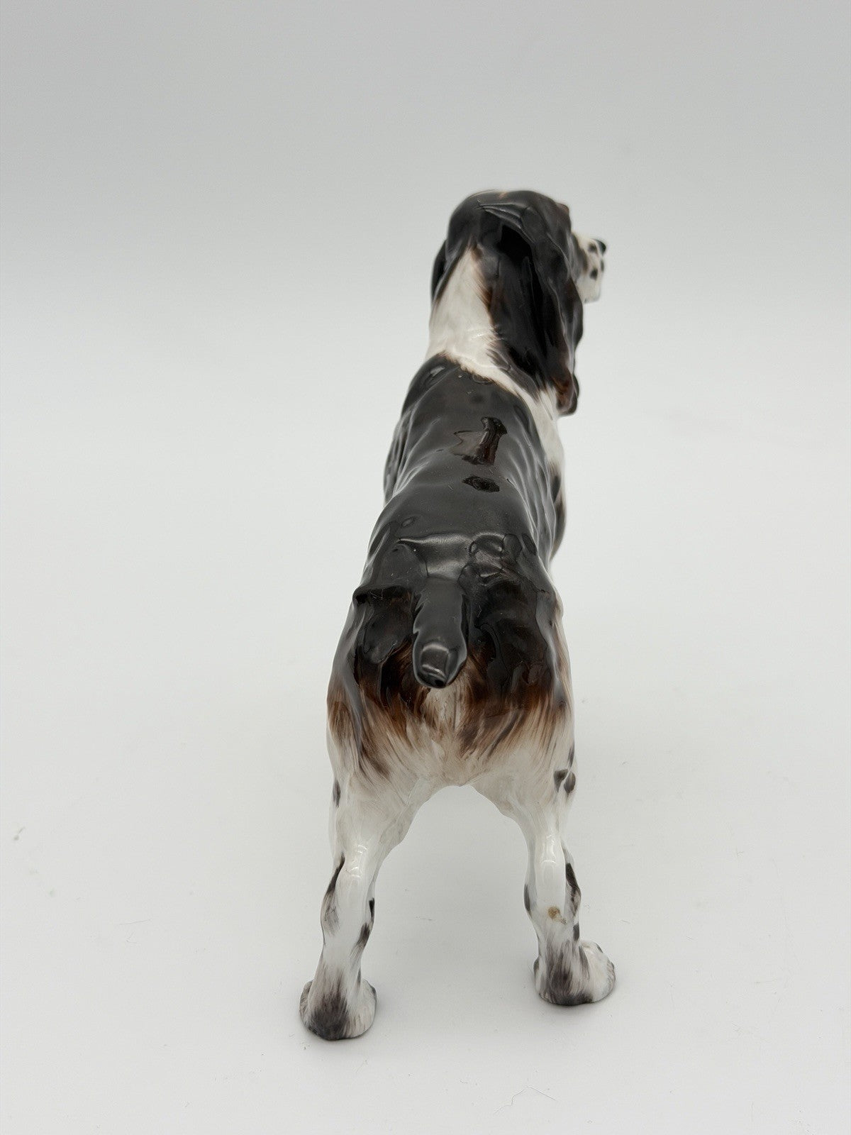 Royal Doulton Porcelain England Springer Spaniel HN 2516 Dog Figurine 5”Hx6”L