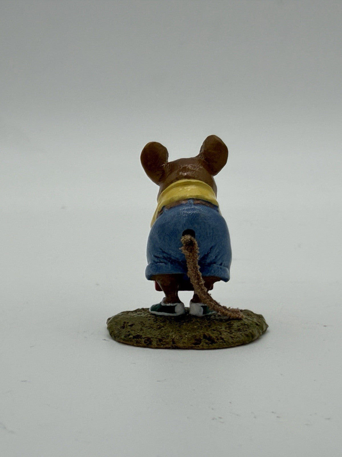 Wee Forest Folk M-347a His New Lunch Box Mice Miniature Figurine 1”H Vtg Rare