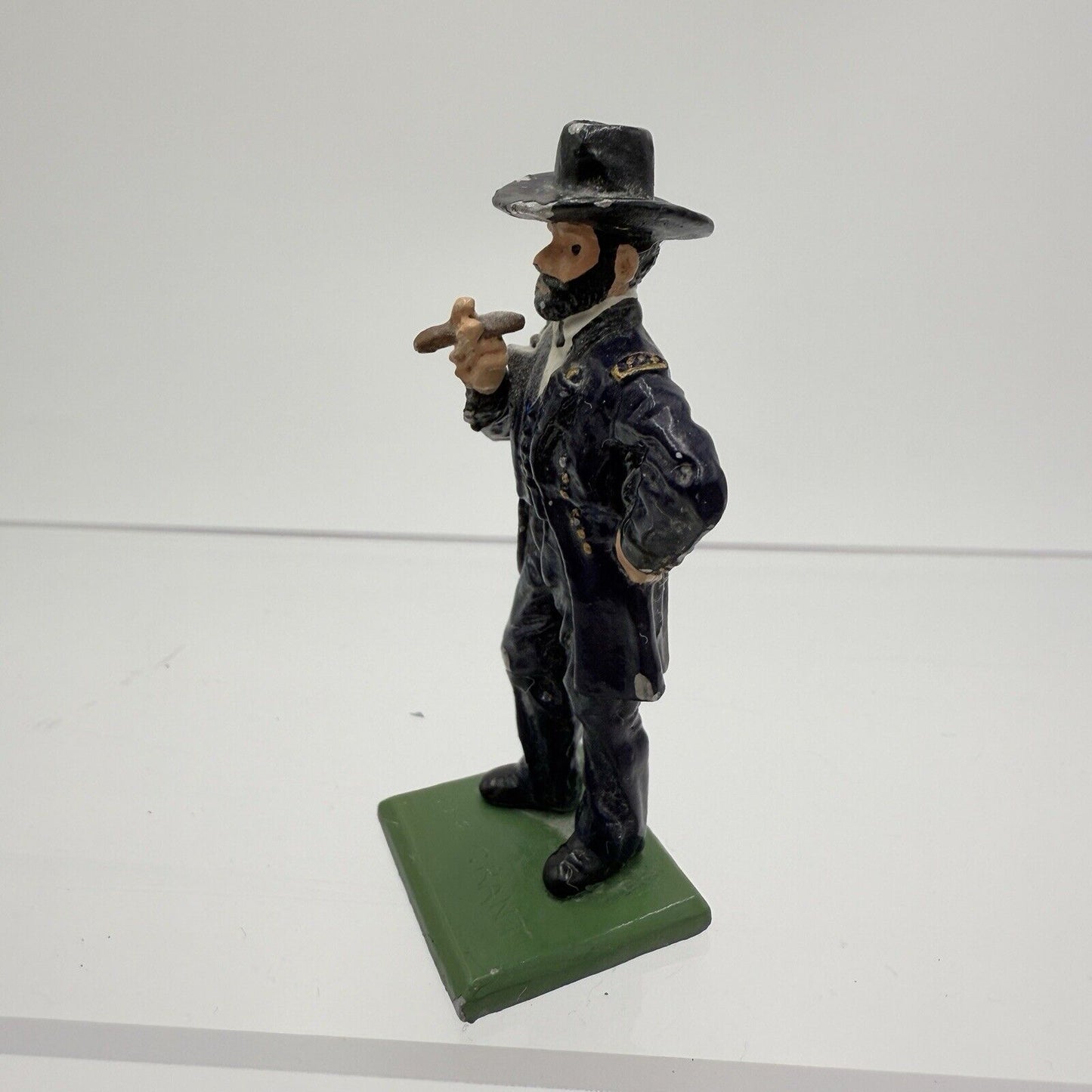 Ron Wall Hand-Painted Pewter Figure Ulysses S. Grant 54mm Scale Signed