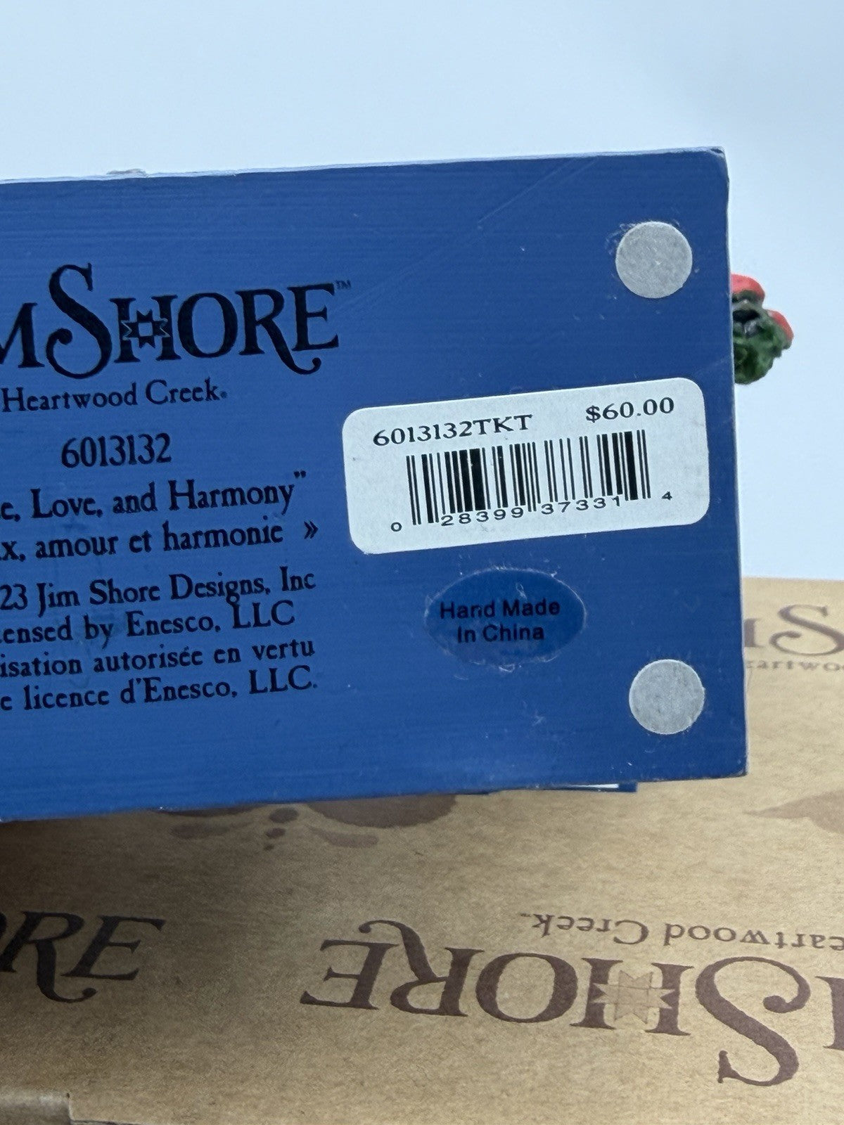 Rare Jim Shore Cardinals Pair Birds on Branch Peace Love & harmony Figurine 6”