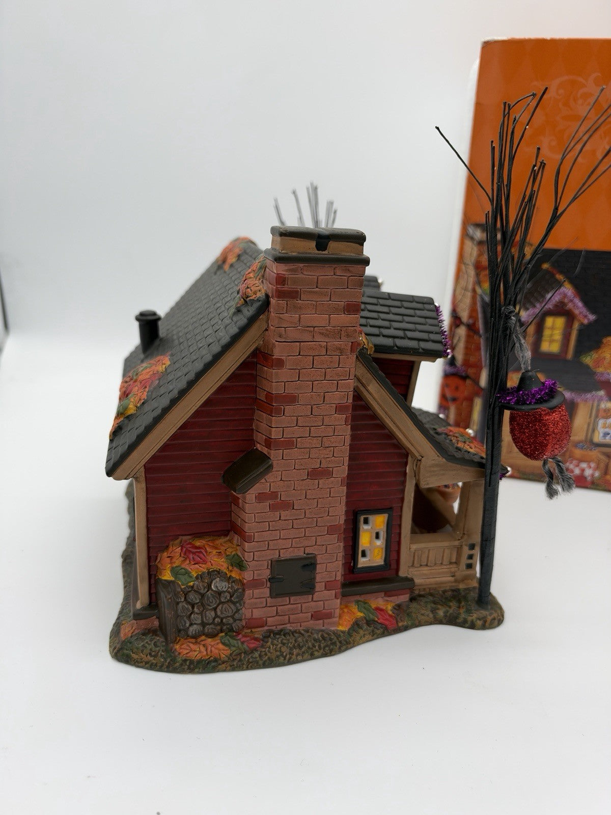 Department 56 Halloween Trick Or Treat Lane Party House Village Collection Boxed