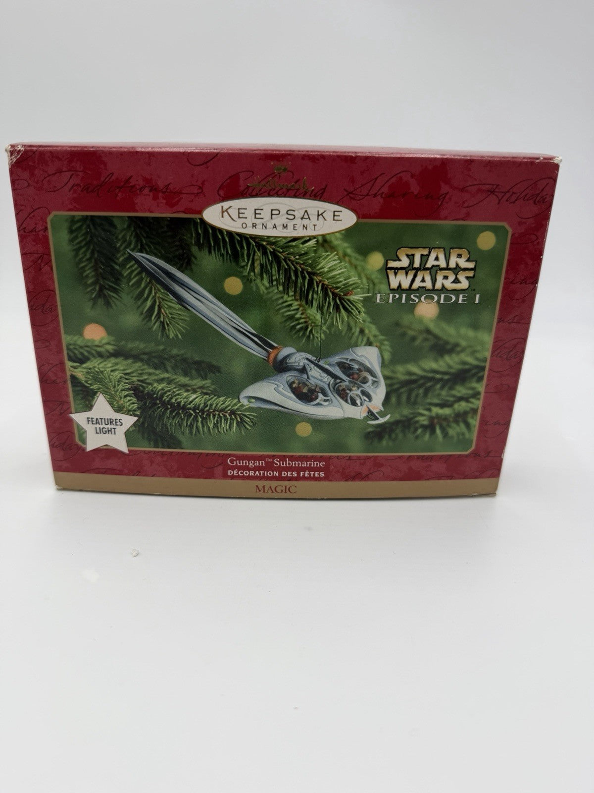 Hallmark Lucas Film Star Wars Episode 1 Gungan Submarine Ornament Magic
