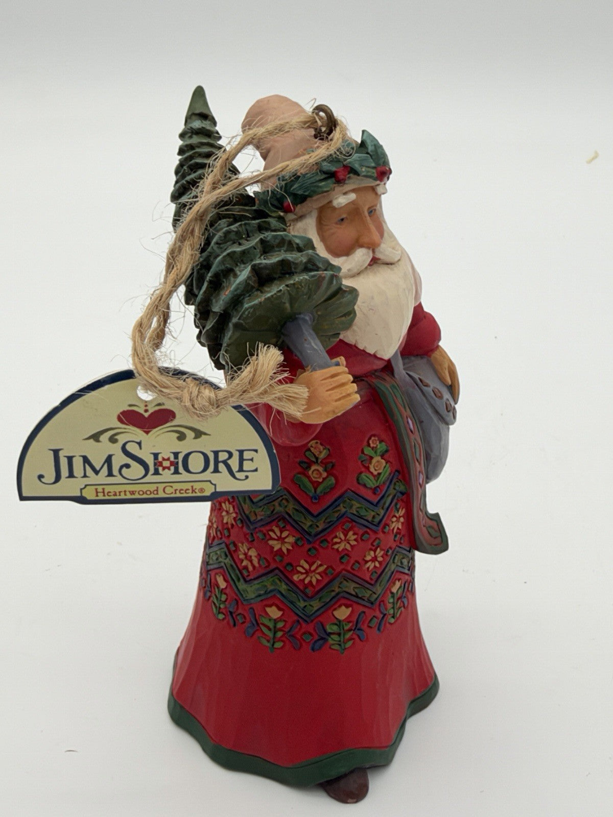 Jim Shore Sweden Santas Around The World Swedish Wishes 2017 Christmas Ornament