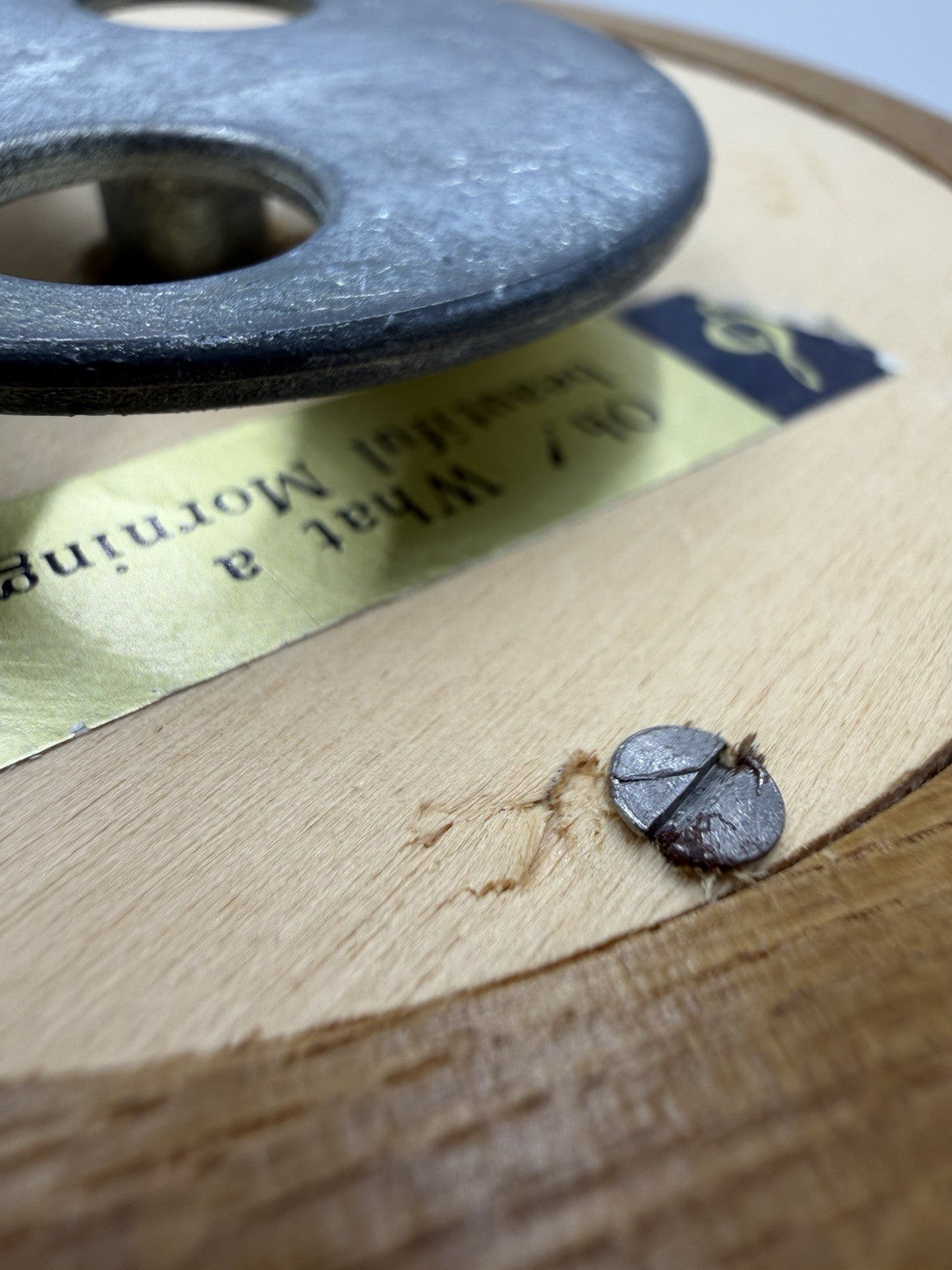 Anri Diller Italy Folk Art Ducks Pond Music Box Oh What Beauful Morn Hand Carved