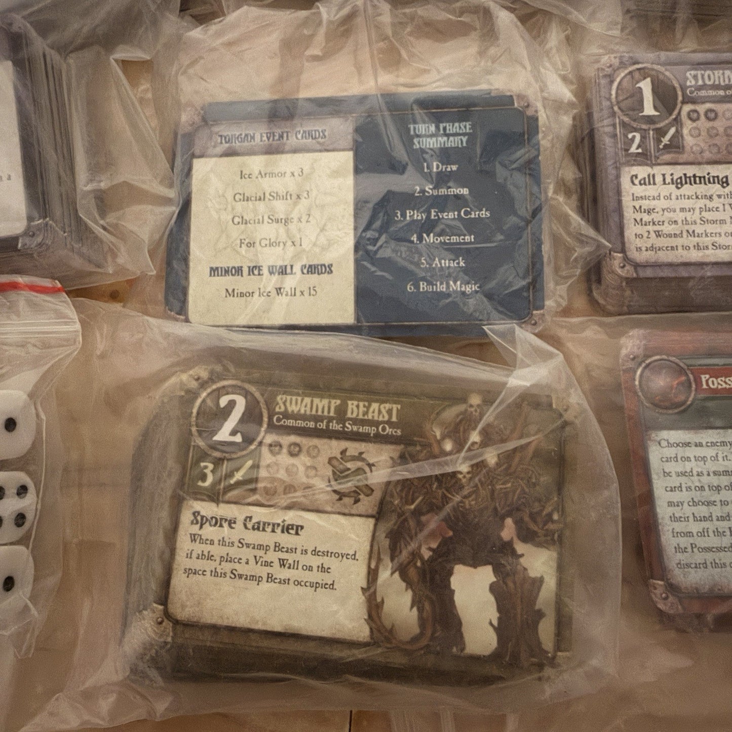 Summoner Wars Master Set Board Game New Open Box Complete Plaid Hat Games
