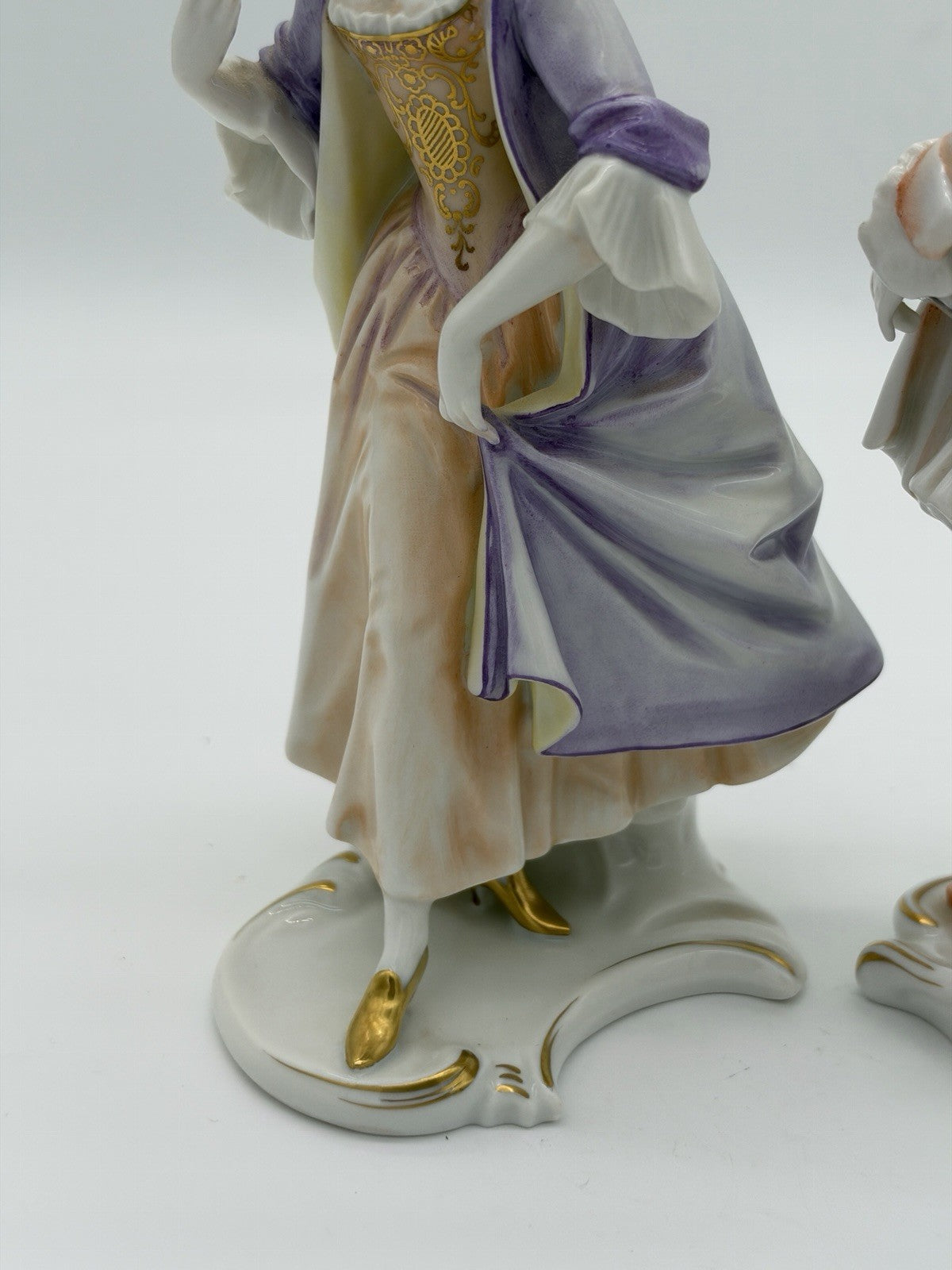 Rosenthal porcelain Marquis & Marquise 18th C Rococo figures by Gustav Oppel