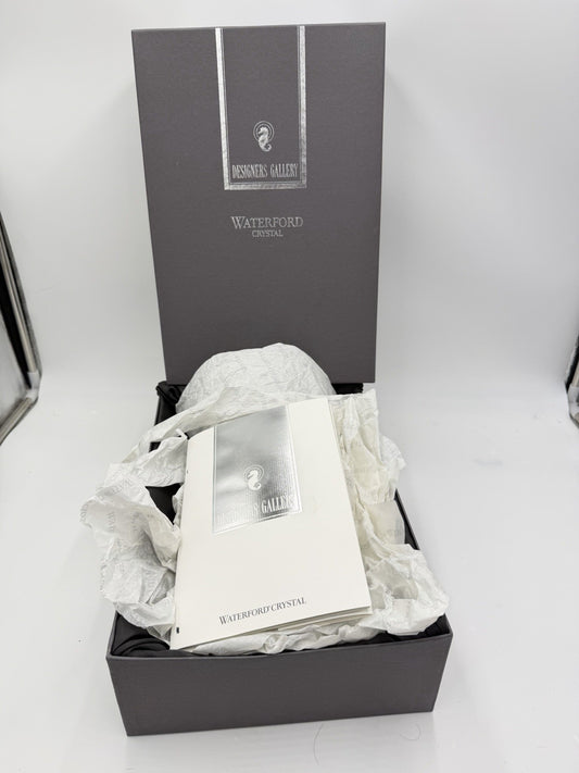 Waterford Crystal DESIGNERS Gallery Celebration Vase Martin Ryan 12”x8” Box/COA