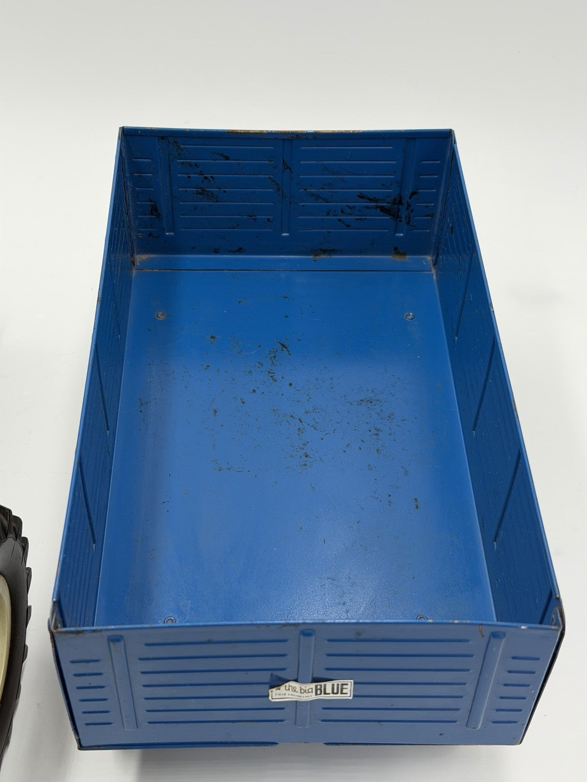 Ertl Ford 9600 Wide Front Duals Cab Die Cast 1:12 Blue Toy Tractor Diecast Vtg