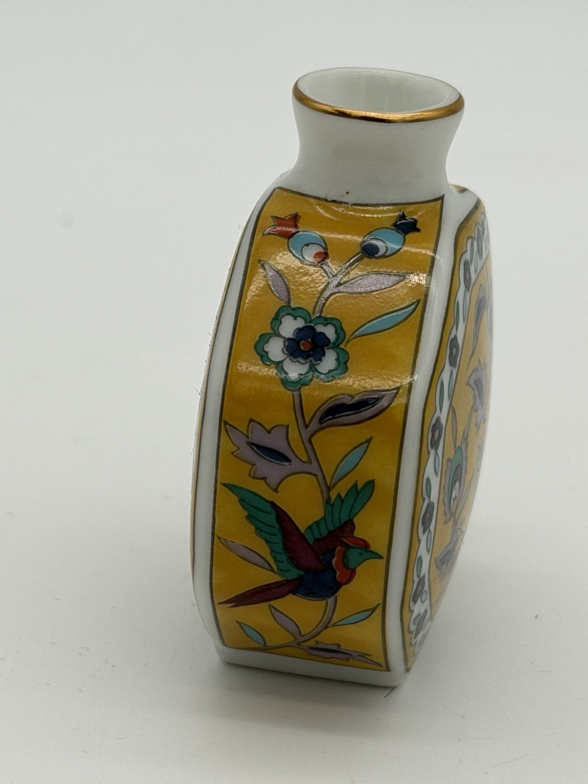 Takahashi Pottery Japanese Porcelain San Francisco Asian Kutani Miniature Set 2”