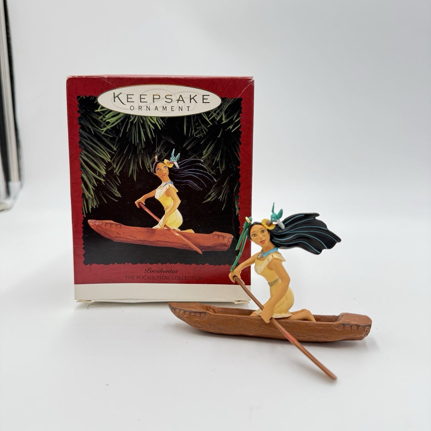 Hallmark Disney Pocahontas 2006 Christmas Ornament Box Vintage