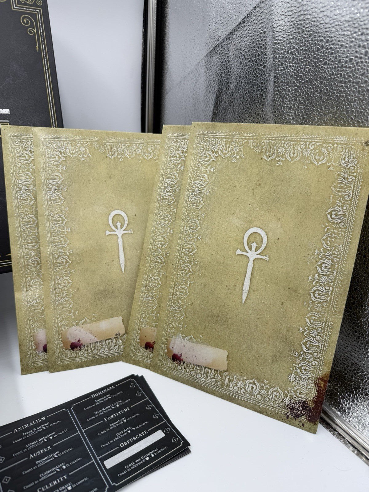 Vampire The Masquerade Heritage A Legacy Board Game 1306-1997 Used