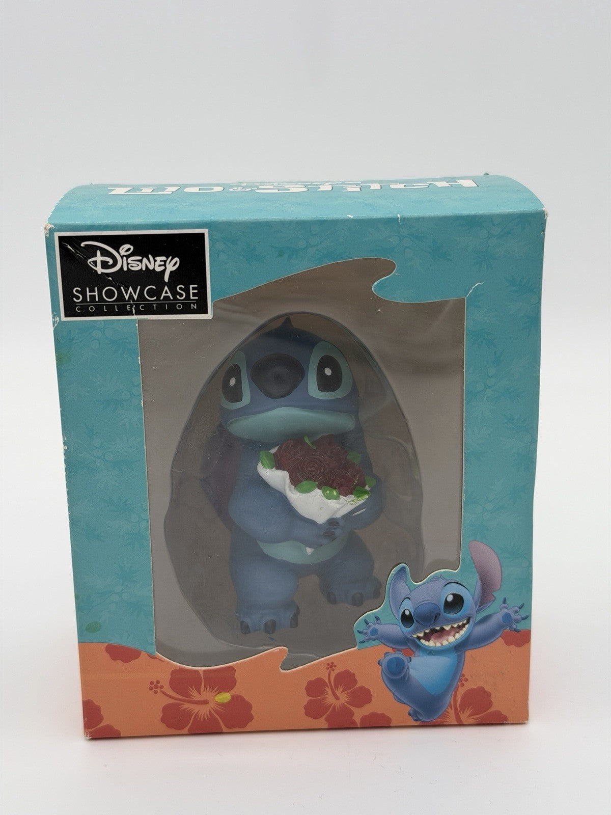 Disney Showcase HUGS Collection STITCH Bouquet Flowers (6002186) Lilo & Stitch