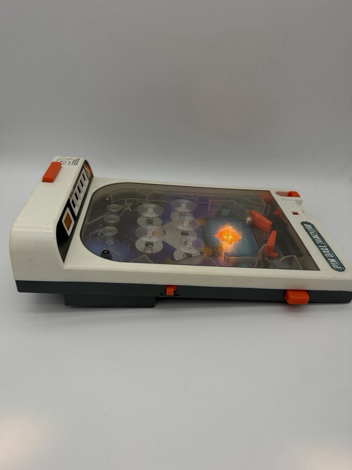 Vintage 1979 TOMY Atomic Arcade Tabletop Pinball Machine Working