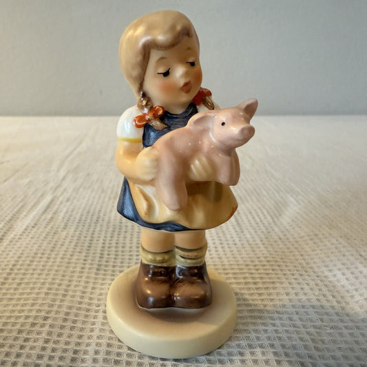 Goebel Hummel PIGTAILS 3.5" Figurine #2052 Membership Year 1999/2000 Germany