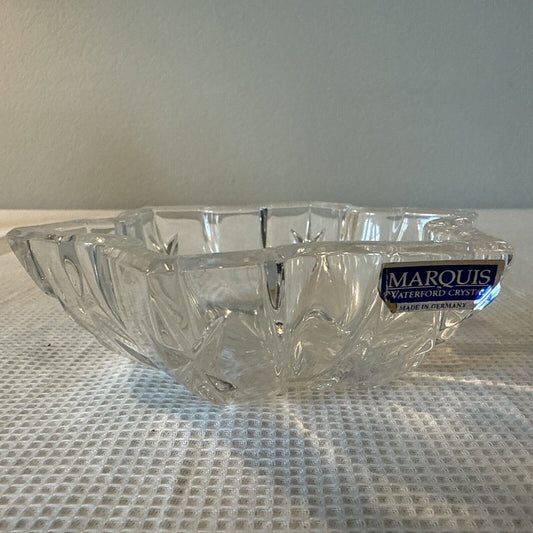 Waterford Marquis Crystal 6" Bowl Made in Germany Candy 6 Point Star Tray