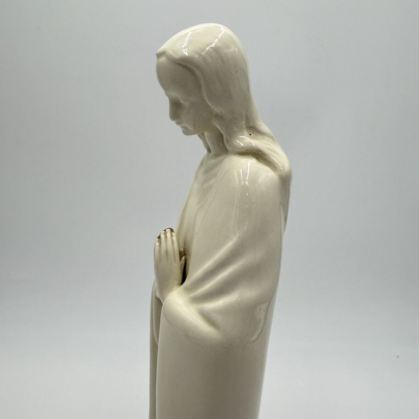 RARE Hummel Goebel Germany PRAYING MADONNA 12.5" Virgin Mary 4 5/1 White Ceramic