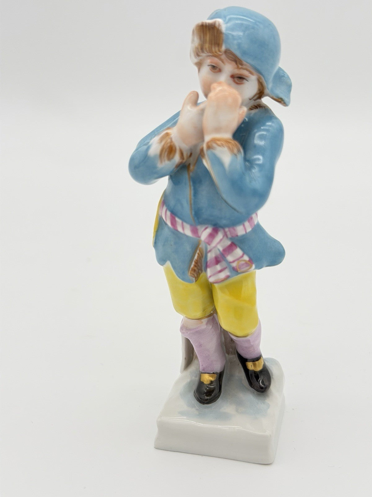 KPM Berlin porcelain figurine March/Aquarius zodiac Friedrich Elias Meyer 1775