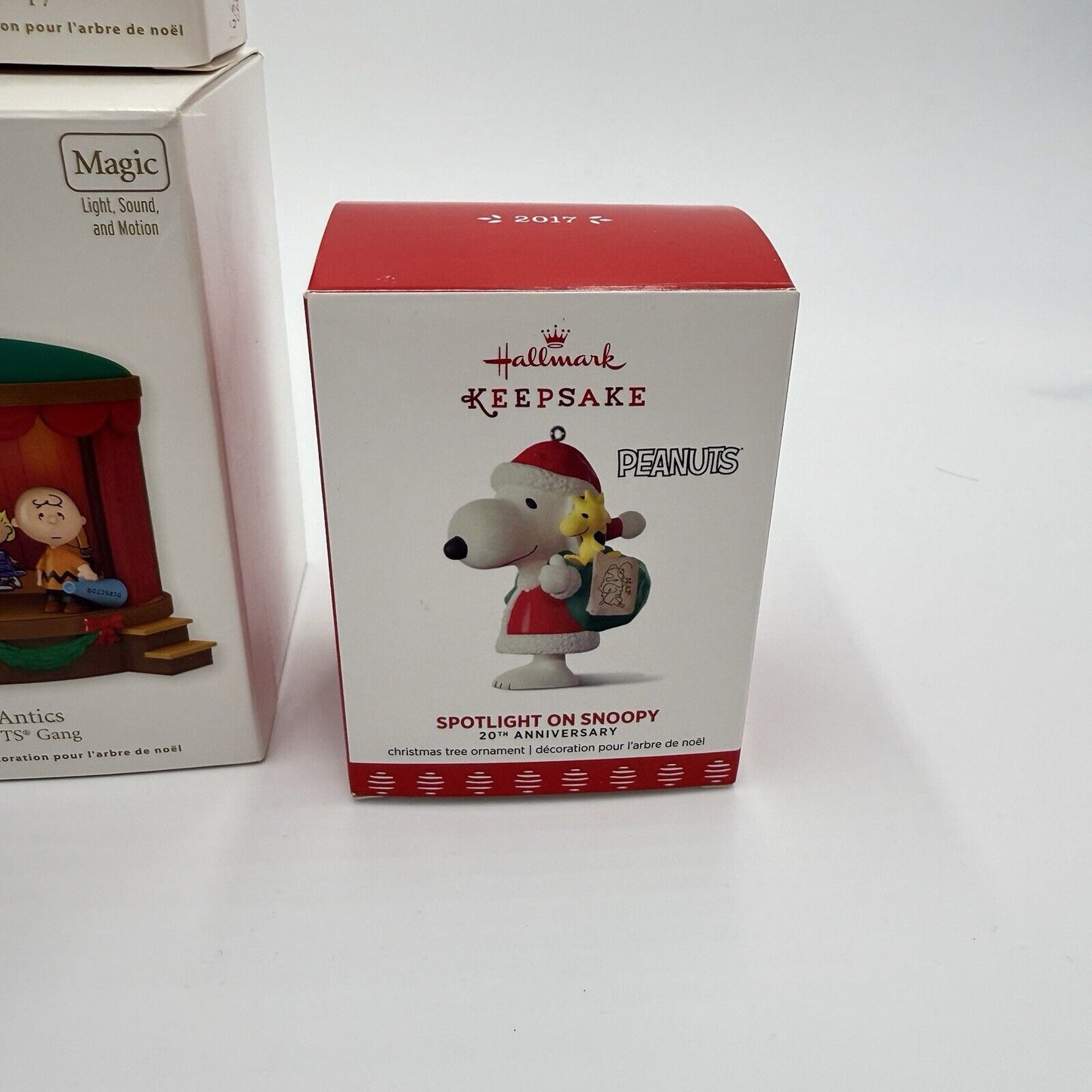 Hallmark Keepsake Peanuts Snoopy Christmas Ornaments Set