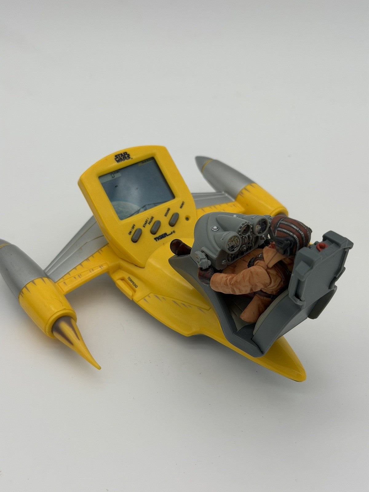 Star Wars episode 1Tiger Electronics handheld Naboo Fighter game Hasbro Rare