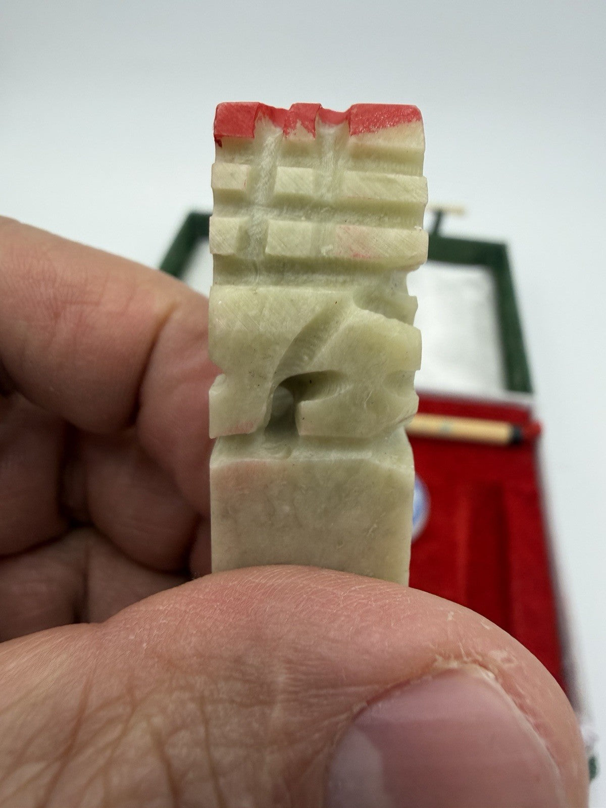 Vintage CHINESE CALLIGRAPHY BRUSH PEN INK WRITING STATIONARY BOX SET