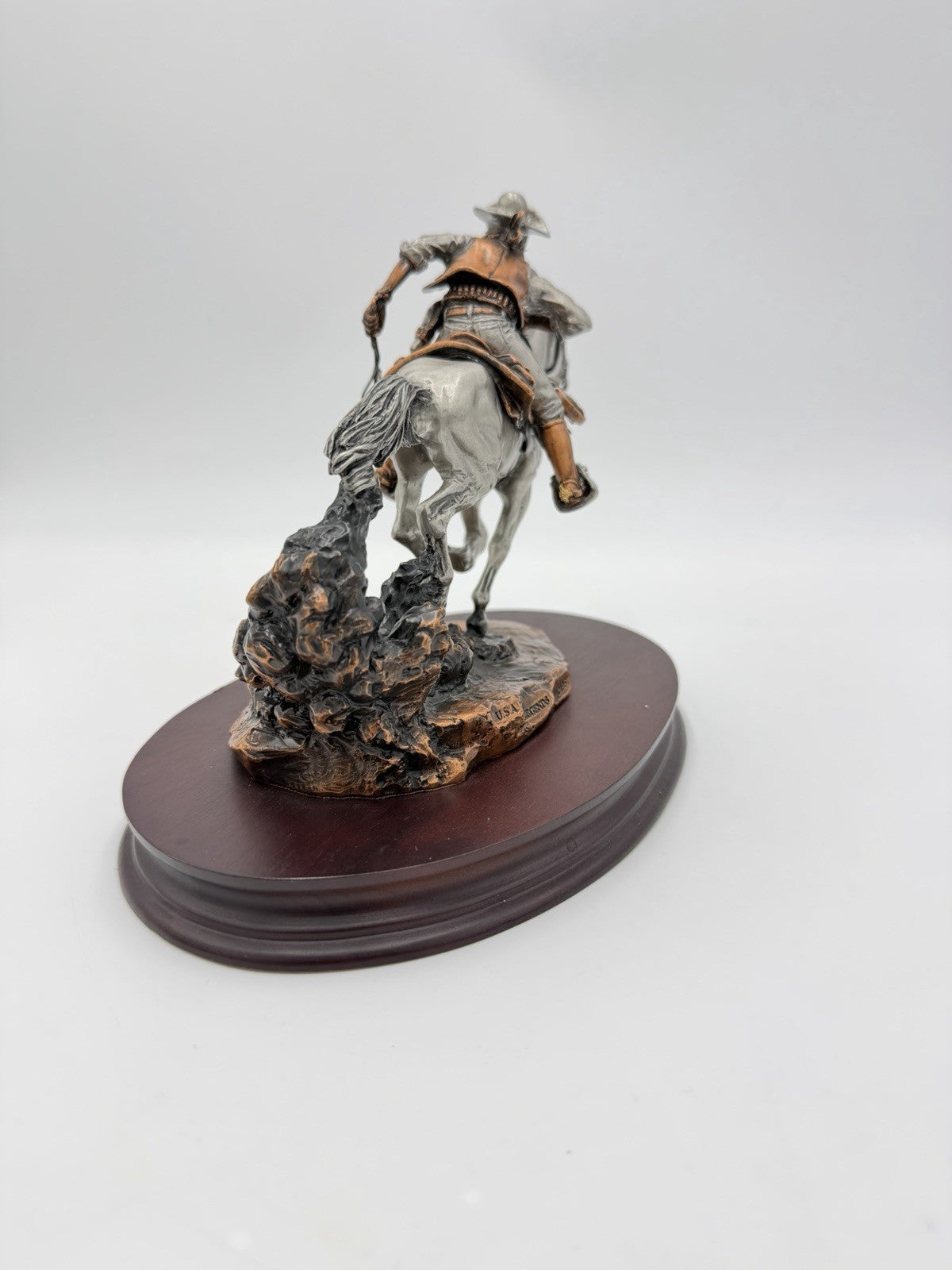 Legends USA BOB HASLAM 1987 C.A Pardell Hell Bent For Letters Metal Sculpture