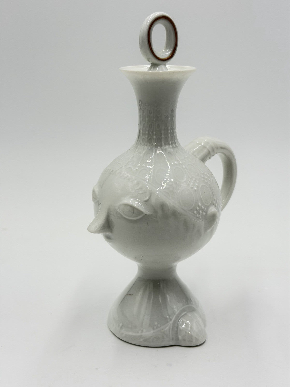 Rosenthal Studio Line Romance Bjorn Wiinblad Face Head Cruet Oil Vinegar Pitcher