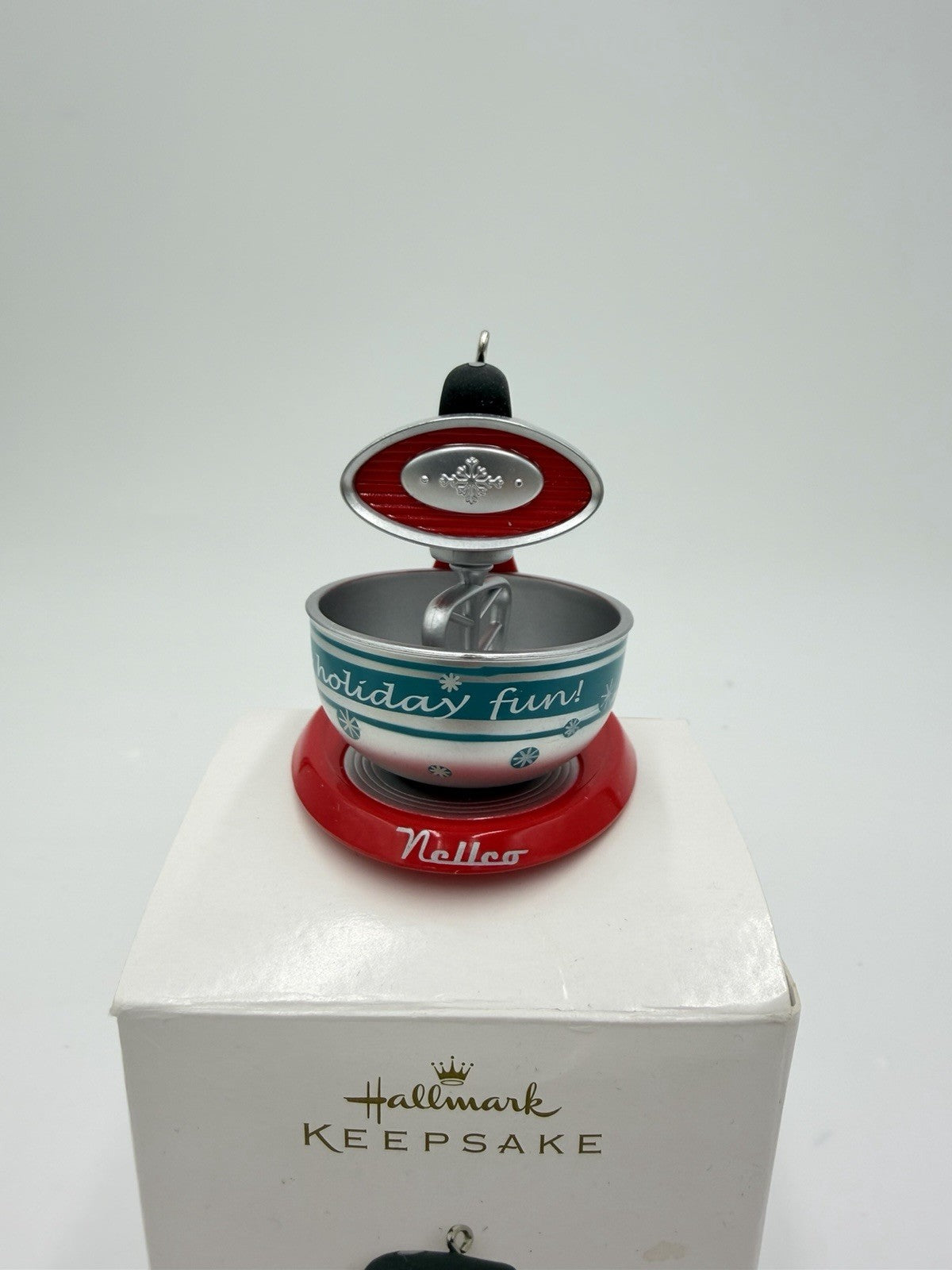 Hallmark Keepsake Christmas Ornament Merry Mixer 2010 Artist Nello Williams Vtg