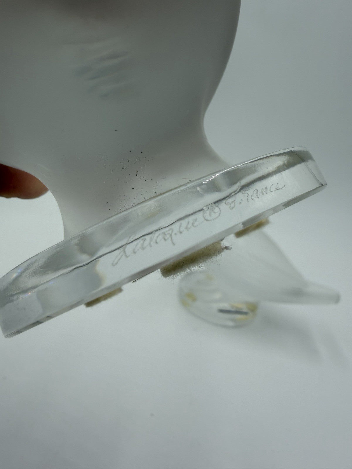 Lalique Paris France Crystal Duck Canard 2 Figurines 11657 & 11659 Vintage Pair