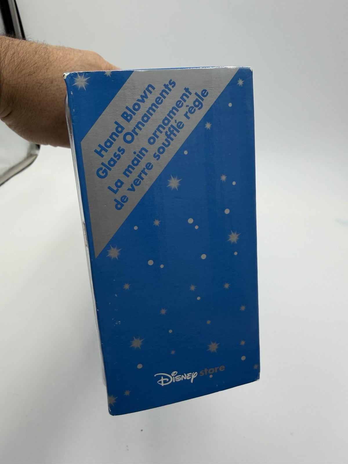 Disney Store Pooh Family Hand Blown Art Glass Ornaments Set 7 Christmas W/box