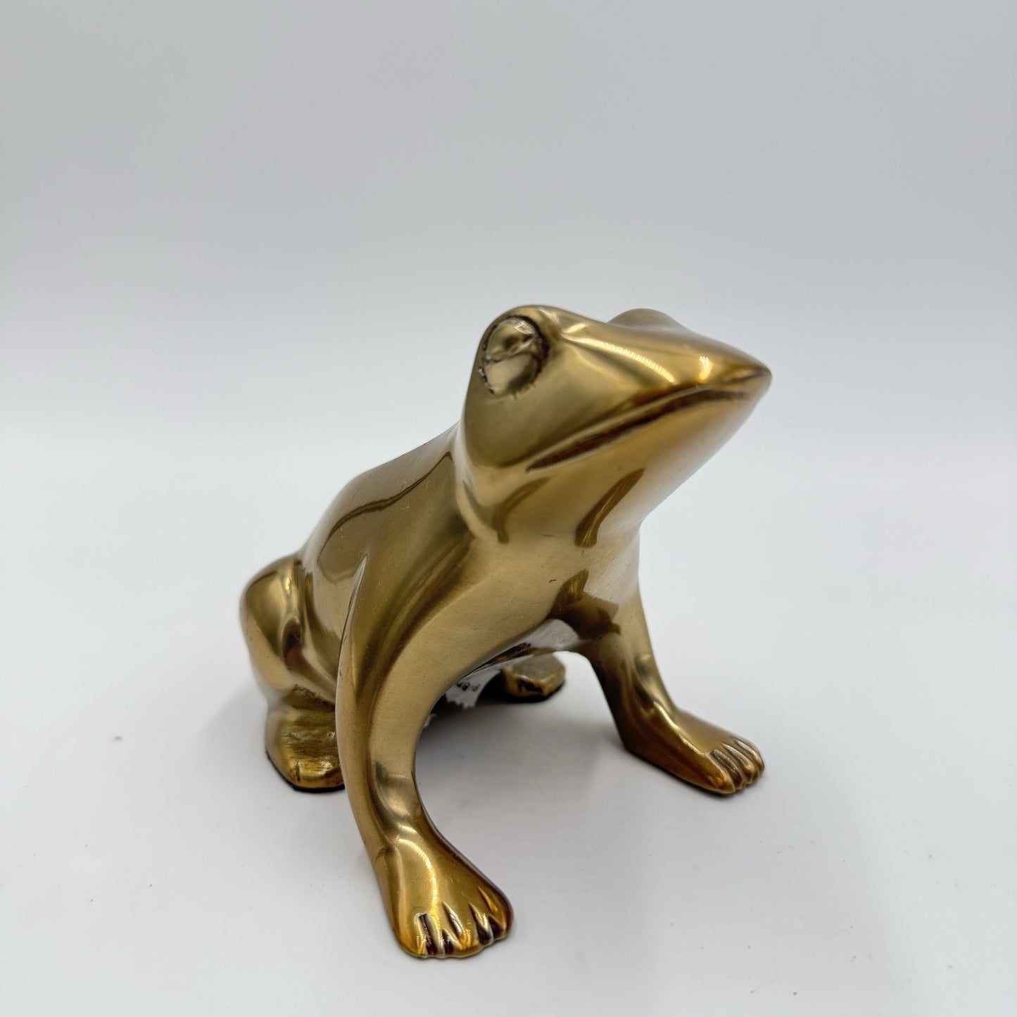 West Elm Brass Frog Figurine Home Decor Collection 3”x4” Decorative India