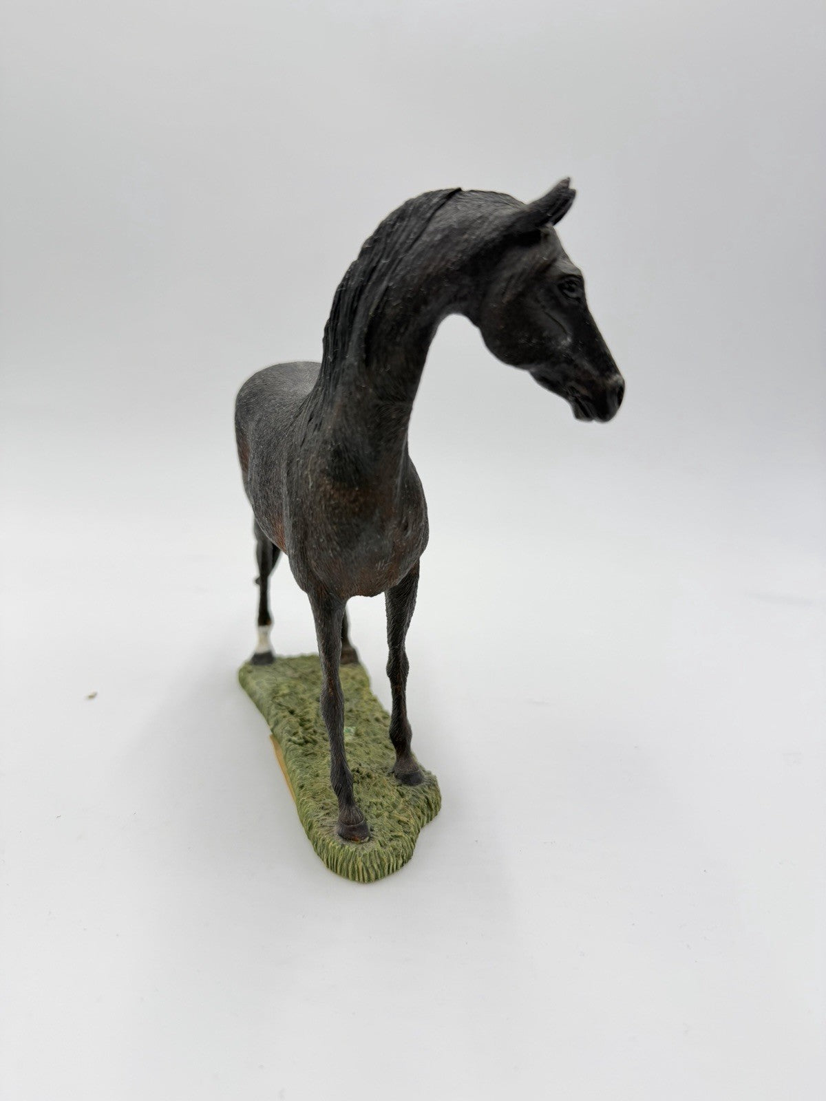 Rare Country Artists Morgan Dark Night Horse Figurine 6”H