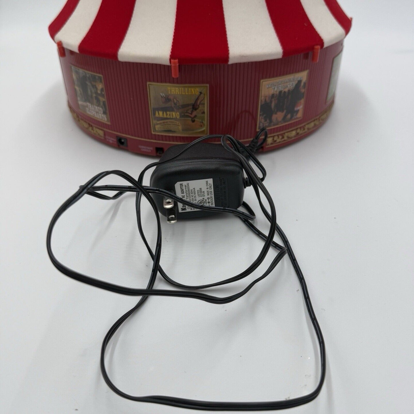 Mr Christmas The Gold Label Collection World's Fair Big Top Animated Circus Work