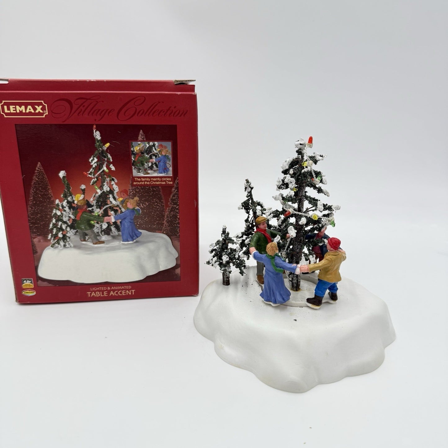 LEMAX Village Collection 2004 : Merry Christmas Tree #44190 - Animated & Lighted