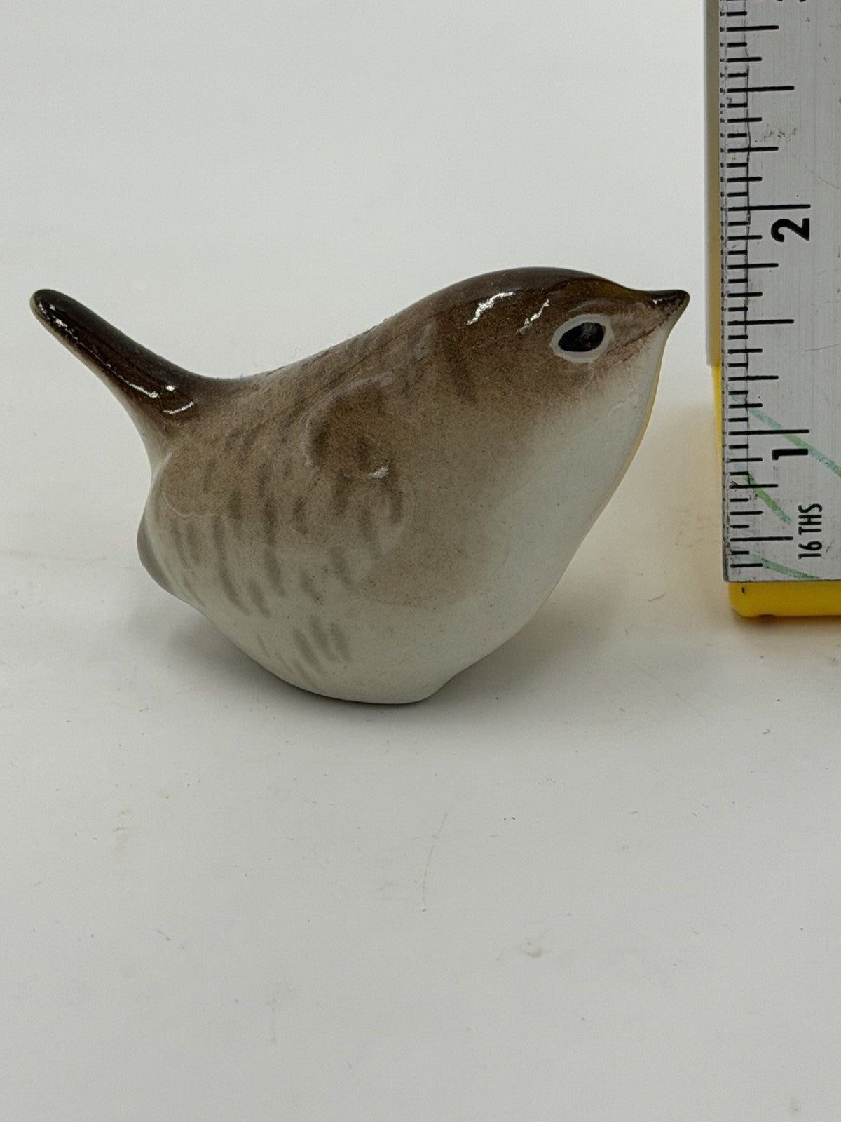 LOMONOSOV Porcelain Wren Birds Vintage Figurines Made USSR Hand Painted L203