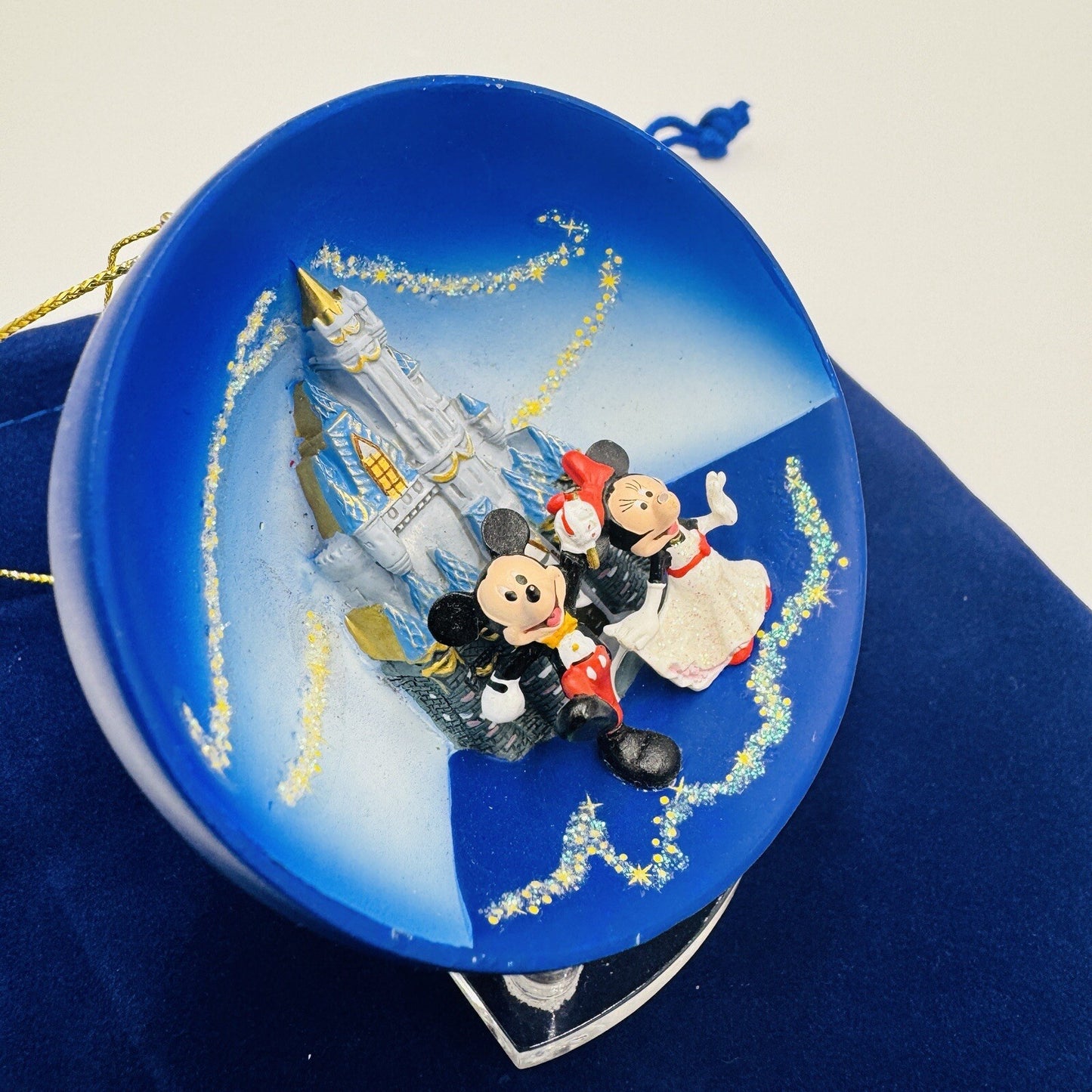 Walt Disney World Happiest Celebration on Earth 50th Anniversary Ornament Rare