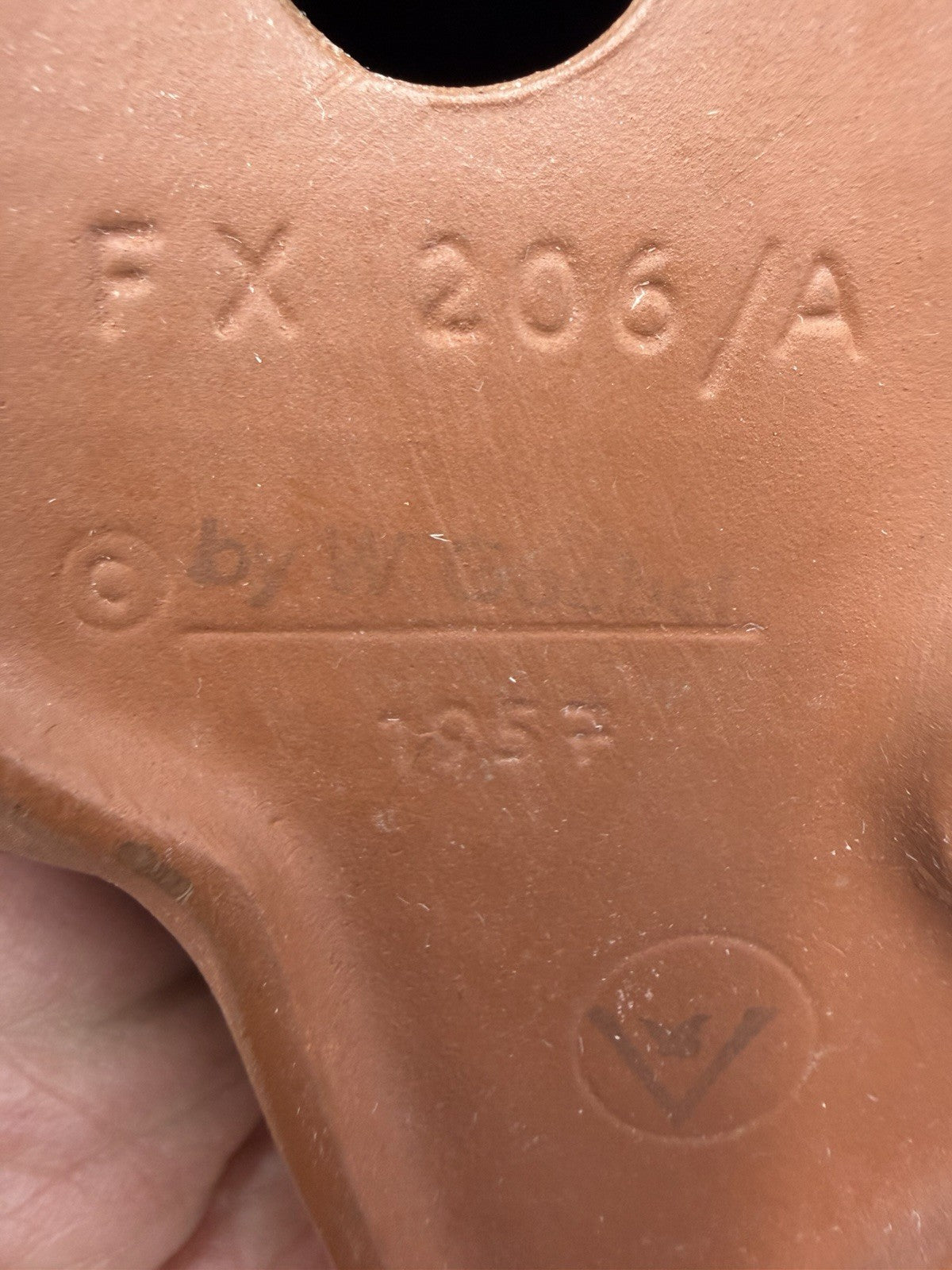 Antique 1957 Goebel Germany FX 206 /A Terracota Boy Face Wall Figurine Rare