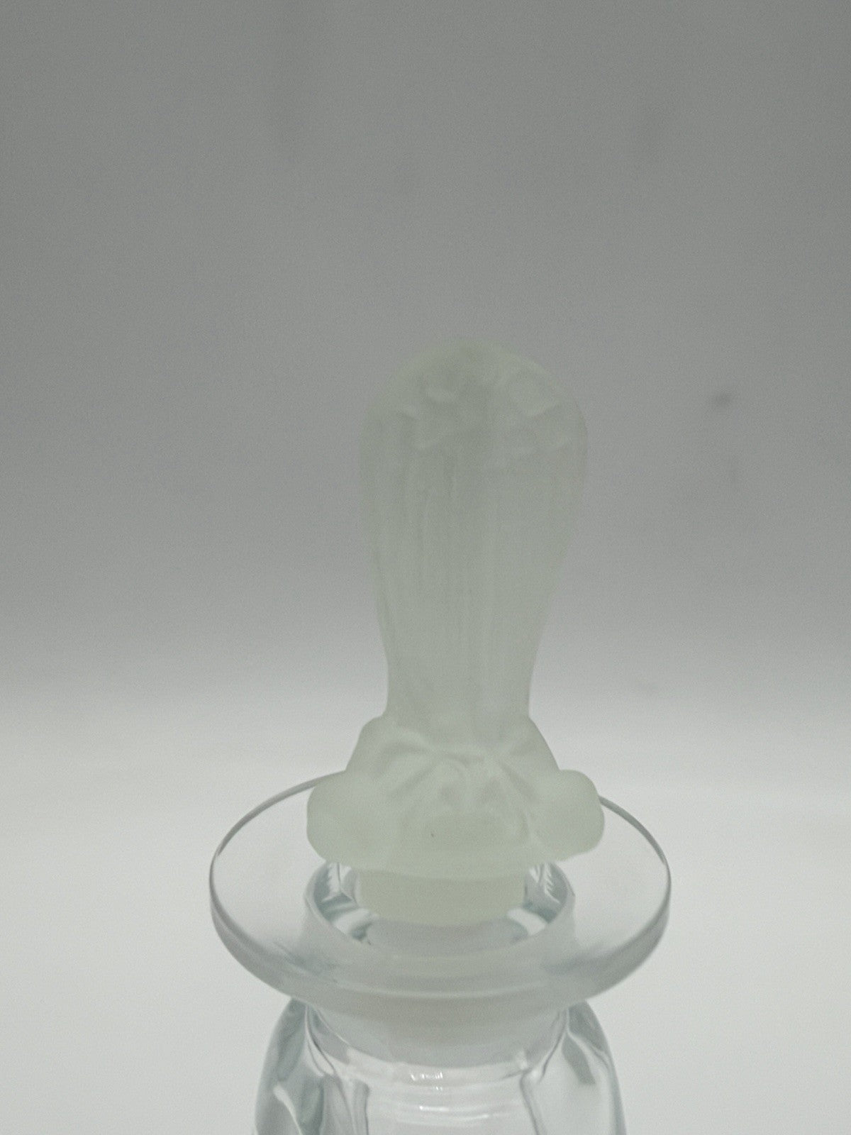 Lucien Gaillard MMA Metropolitan Museum Art glass dragonfly perfume bottle 6.5”