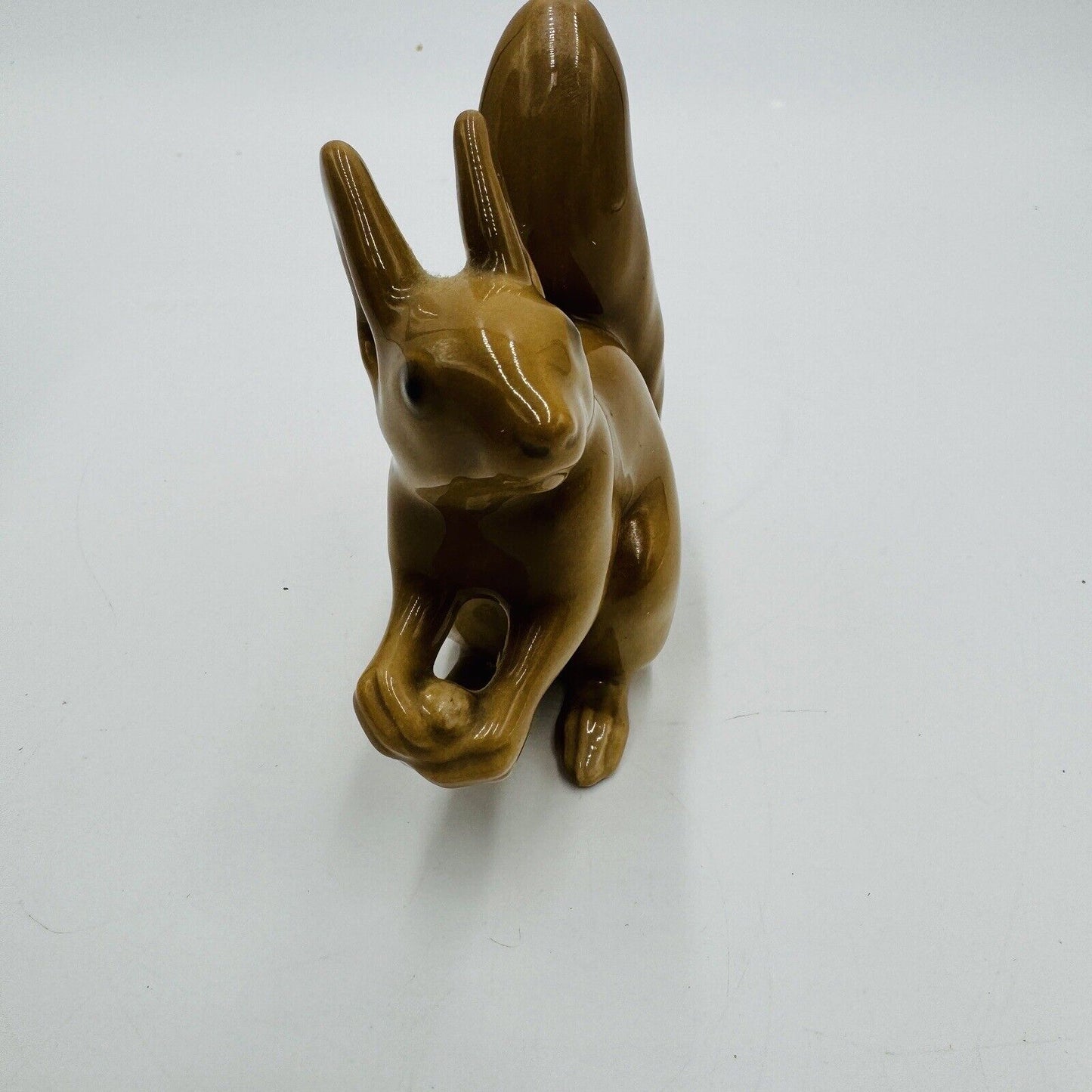 Vintage Bing & Grondahl Porcelain Squirrel Figurine #2177 by Svend Jespersen