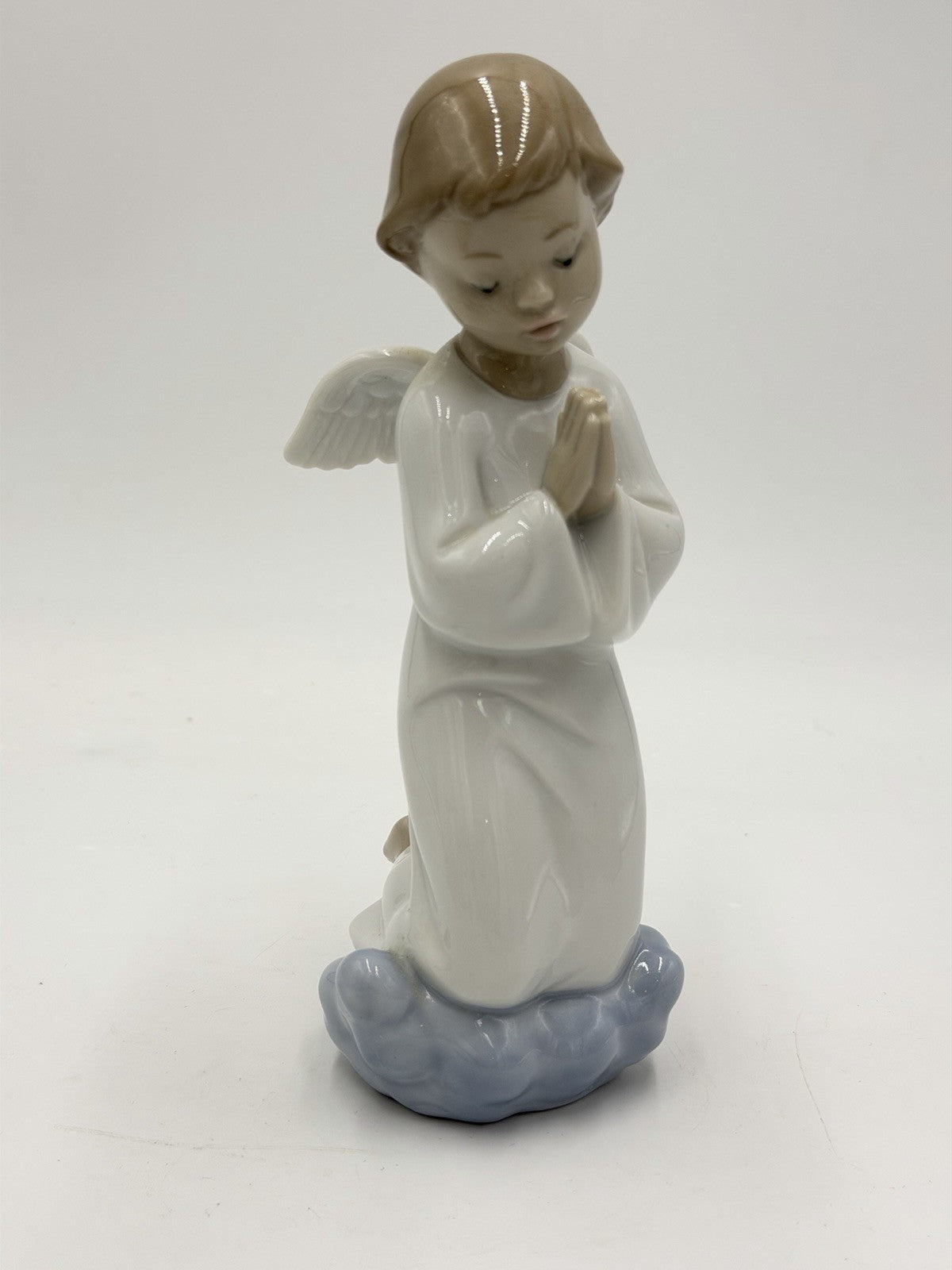 NAO by LLADRO Spain  Porcelain Celestial Prayer Angel Praying #1426 Figurine