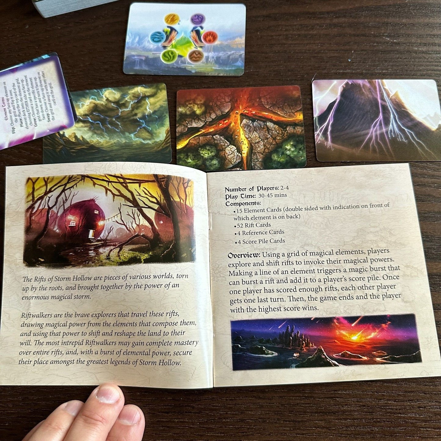 Riftwalker A Storm Hollow Tactical Card Game Beautiful Artwork 30 minutes