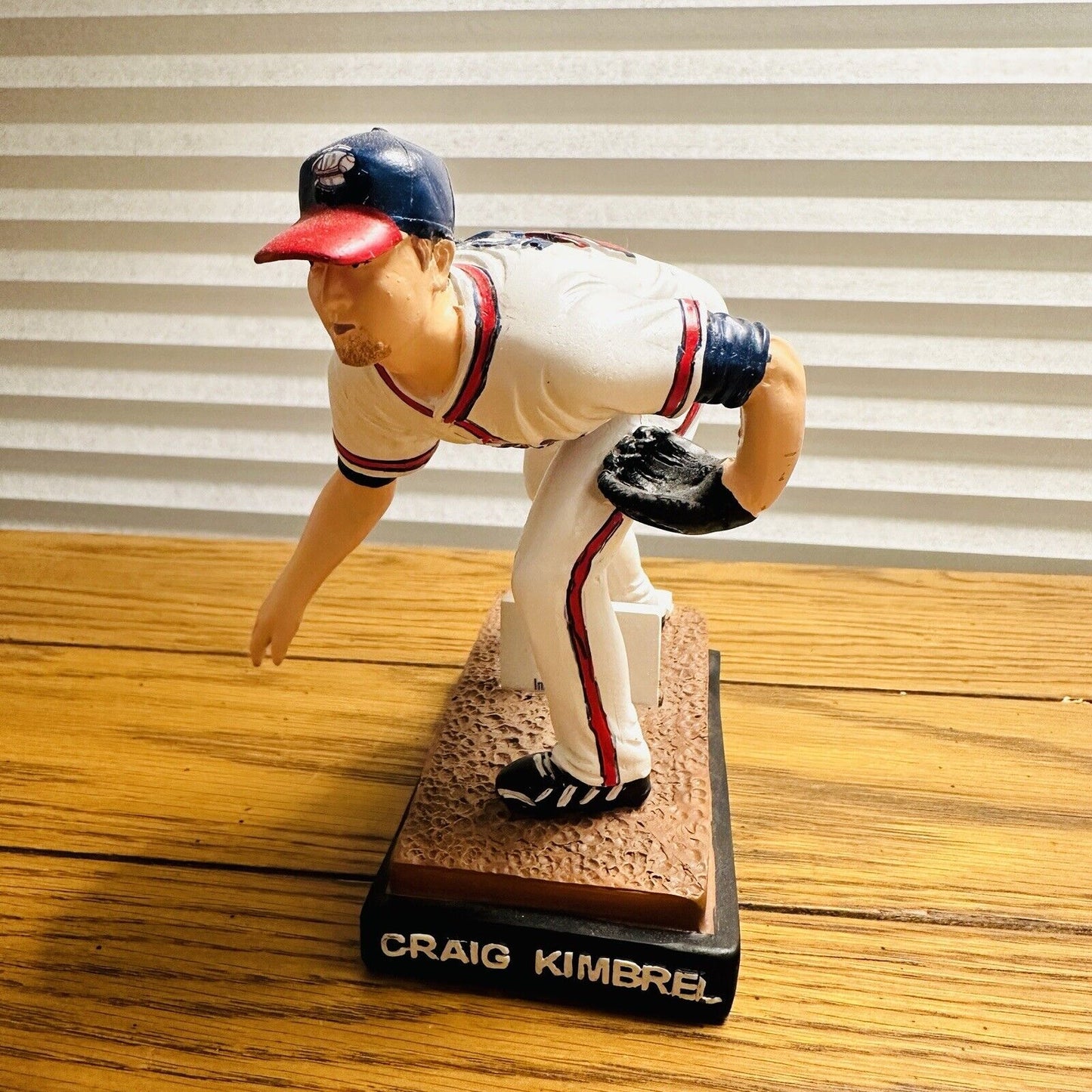 Craig Kimbrel Baseball Bobble Arm Figurine Rome Braves 2009 Rare Collectible