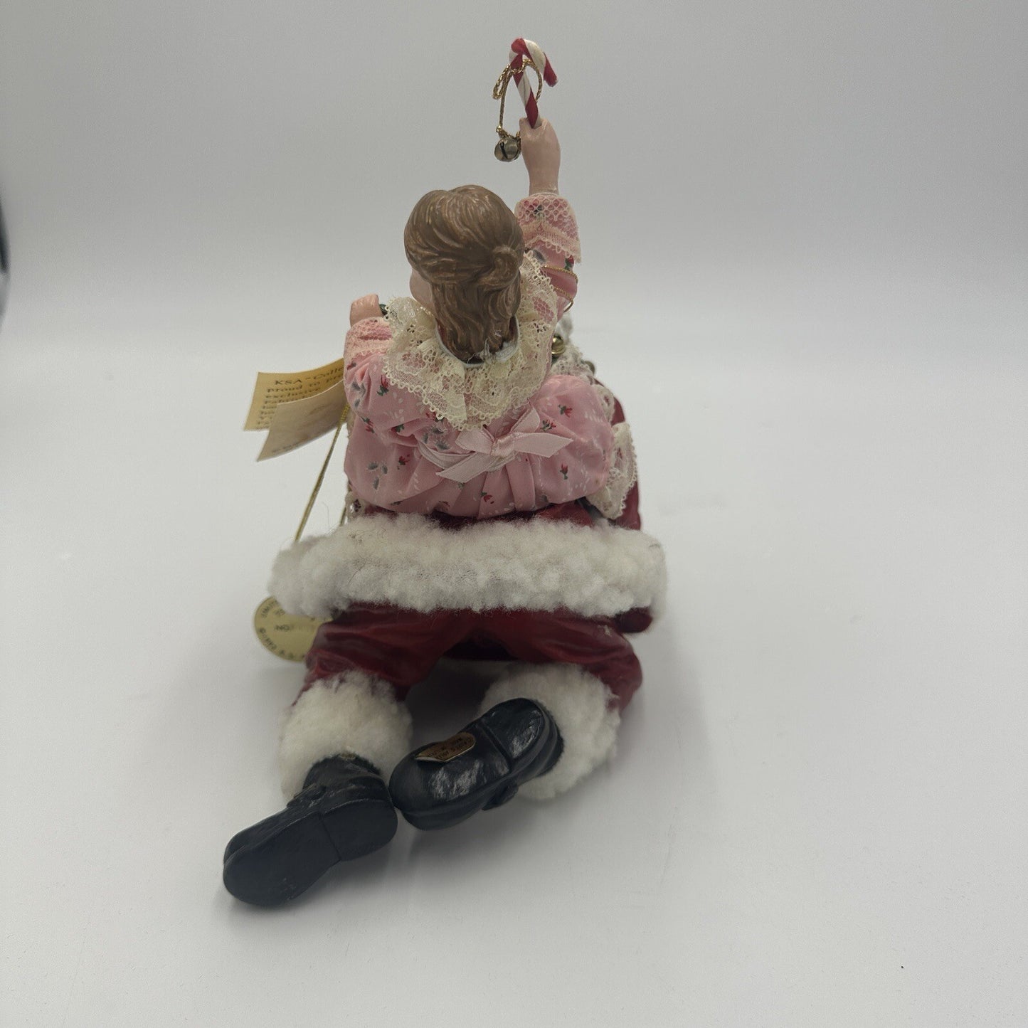 Kurt Adler Grandpa Santa Piggy Back Marjorie Rothberg Figurine Limited Edition