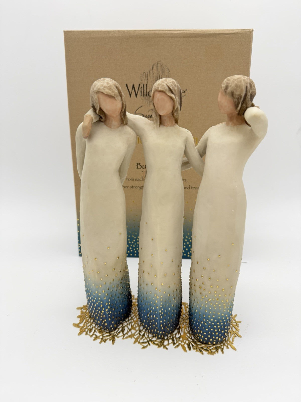 Willow Tree Signature Collection By My Side Figurine Susan Lordi 2014 W/box