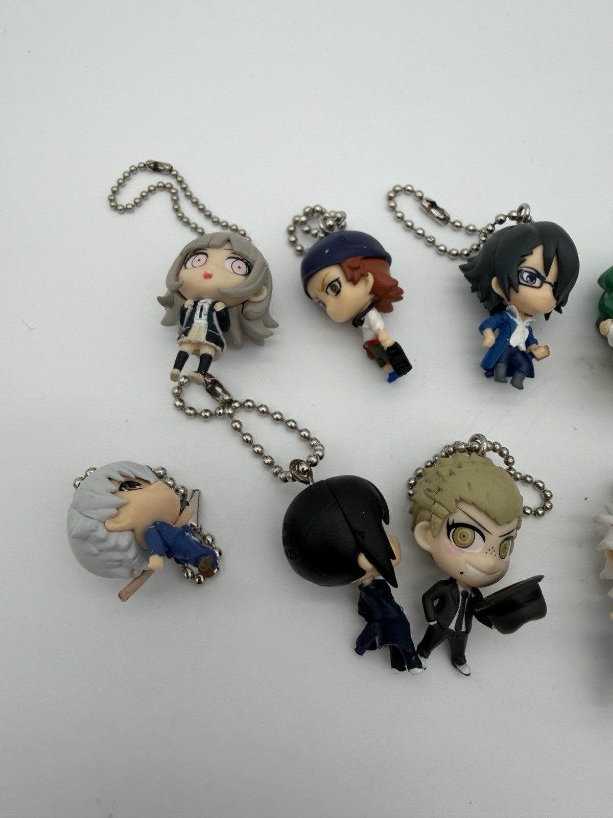 Bandai Takara Tomy Arts Fairy Tail Anime Swing Mascot Keychain Figurines Lot 11